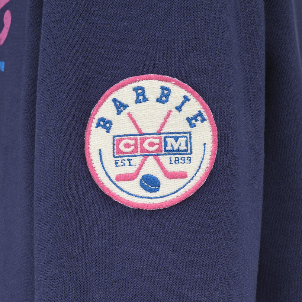 CCM X Barbie Youth Blue Hoodie