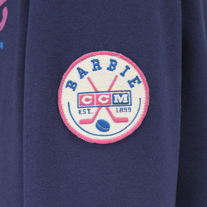 CCM X Barbie Youth Blue Hoodie