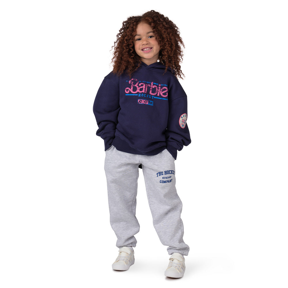 CCM X Barbie Youth Blue Hoodie