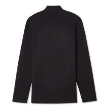 CCM Team Youth Black 1/4 Zip Crew Long Sleeve Shirt