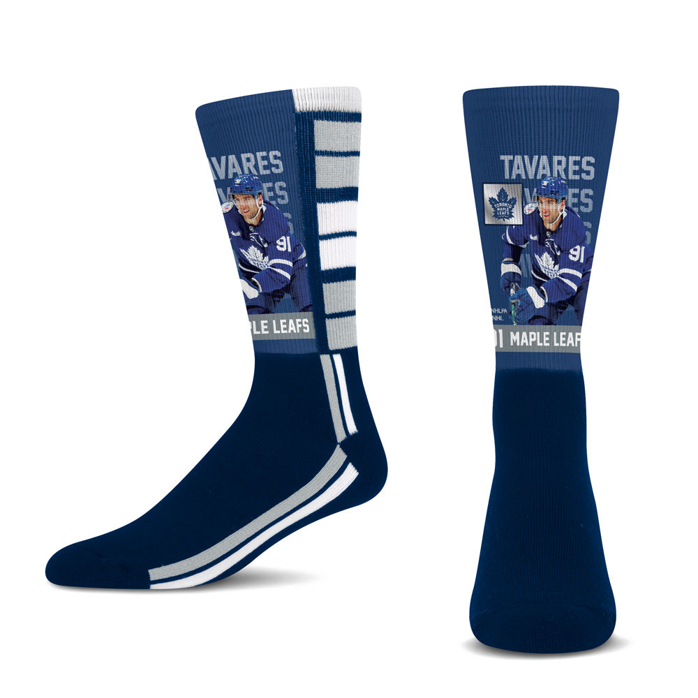 TORONTO MAPLE LEAFS JOHN TAVARES FINIGAN SOCKS