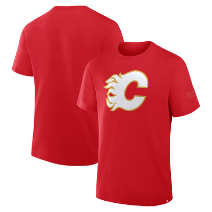 Calgary Flames Legacy Cotton Style Red T-Shirt