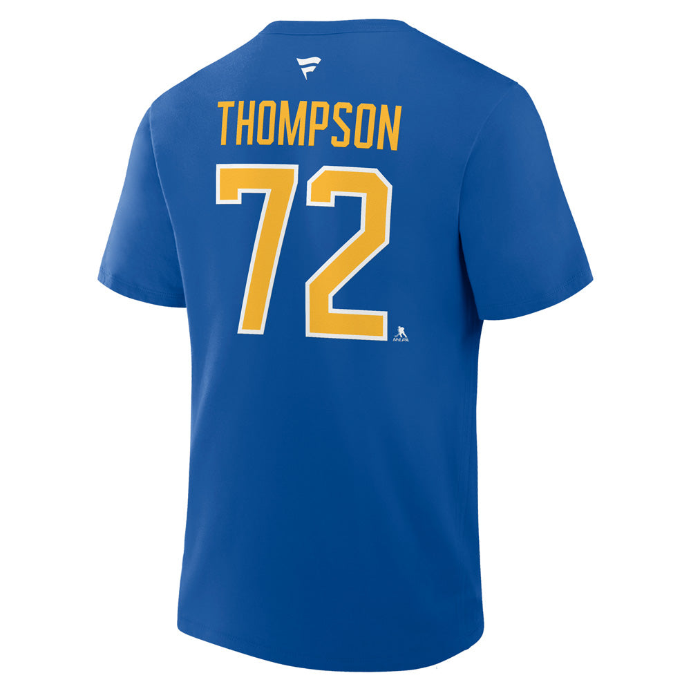 Fanatics Buffalo Sabres Tage Thompson Name And Number Blue T Shirt