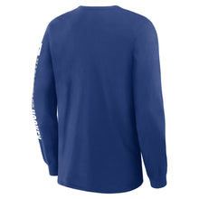 Fanatics Toronto Maple Leafs Goal Crease Blue Long Sleeve Shirt