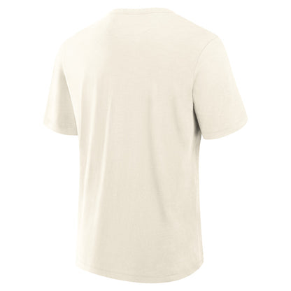 Edmonton Oilers Slub Short Sleeve T-Shirt Grey