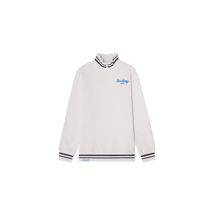 CCM Stripe Collection Men's Quarter Zip Sweater