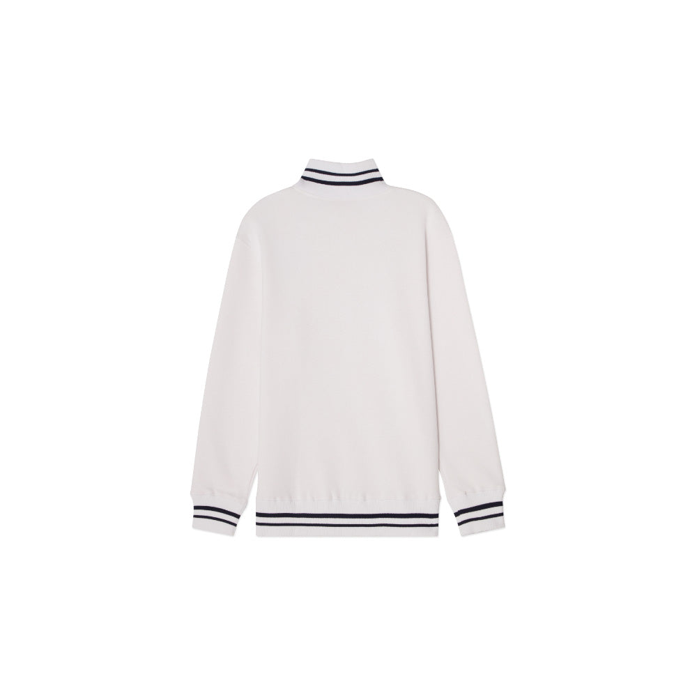 CCM Stripe Collection Men's Quarter Zip Sweater