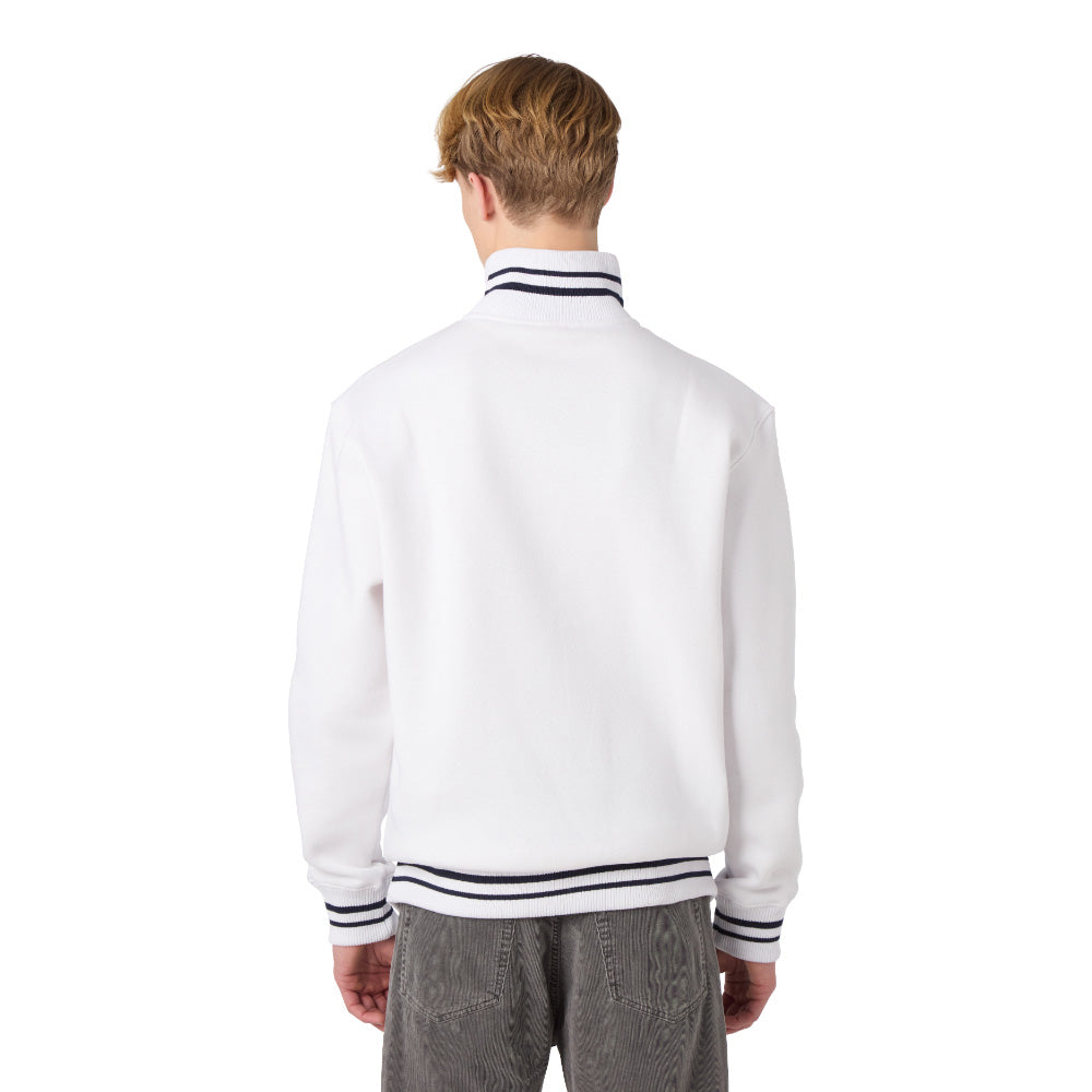CCM Stripe Collection Men's Quarter Zip Sweater