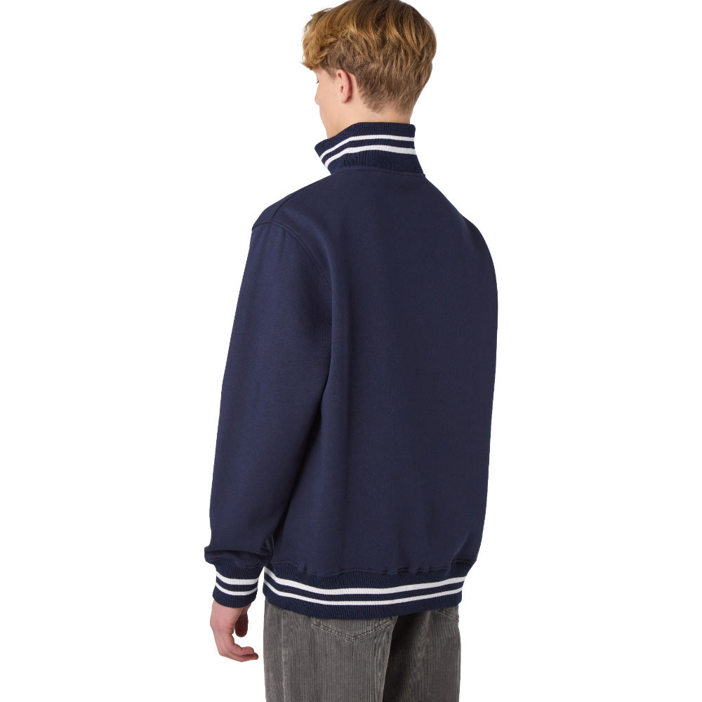 CCM Stripe Collection Men's Quarter Zip Sweater