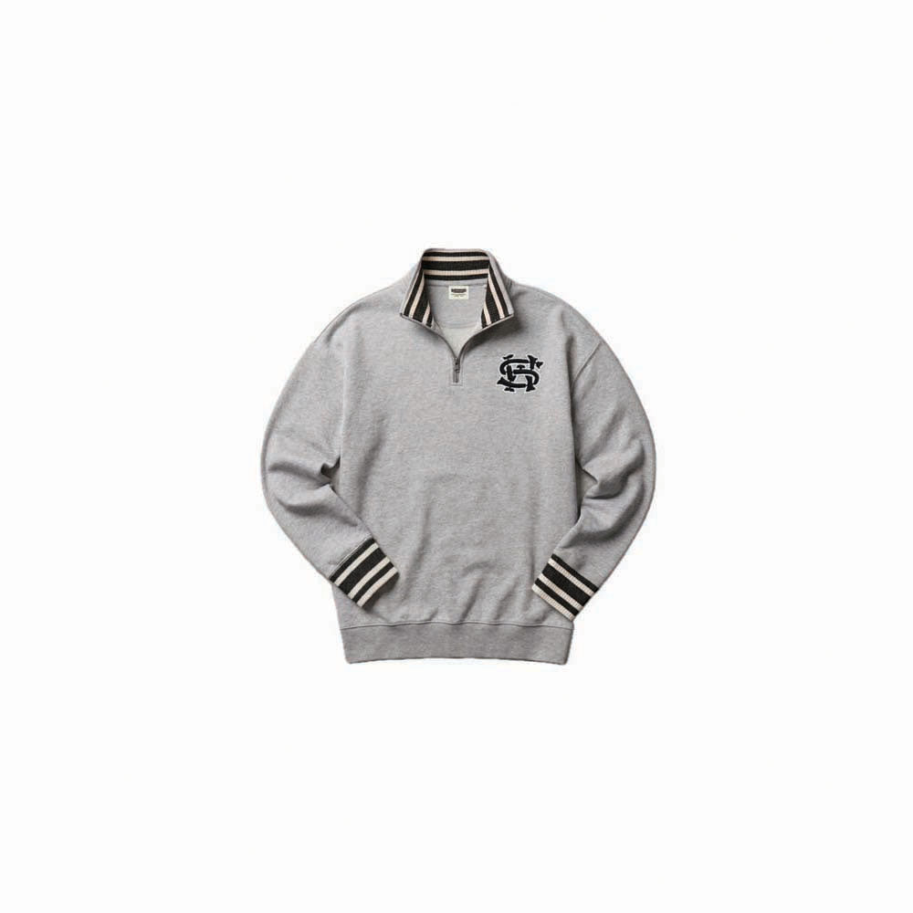 Sherwood French Grey Quarter Zip