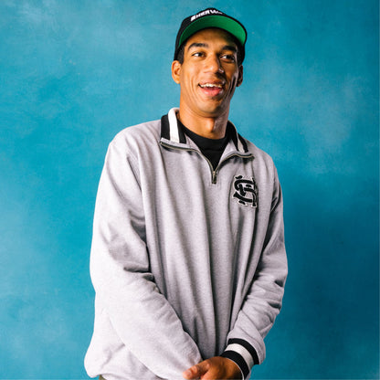 Sherwood French Grey Quarter Zip
