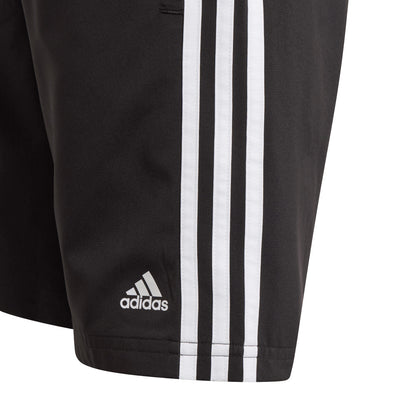 ADIDAS 3S KIDS WOVEN BLACK/WHITE SHORTS