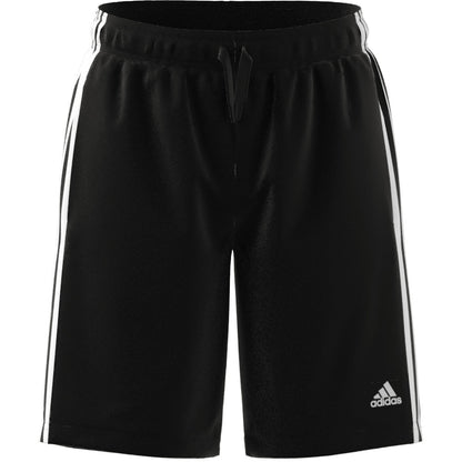 ADIDAS 3S KIDS WOVEN BLACK/WHITE SHORTS