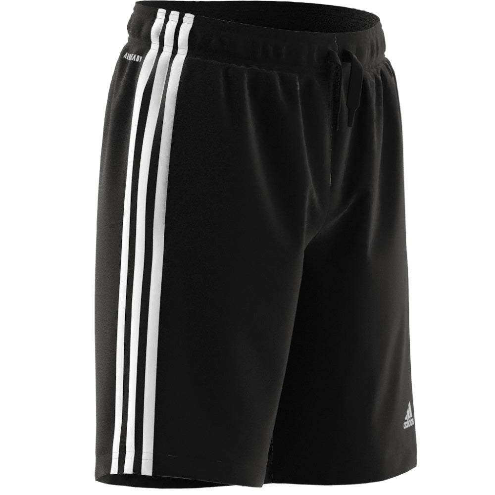 ADIDAS 3S KIDS WOVEN BLACK/WHITE SHORTS