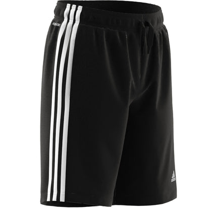 ADIDAS 3S KIDS WOVEN BLACK/WHITE SHORTS