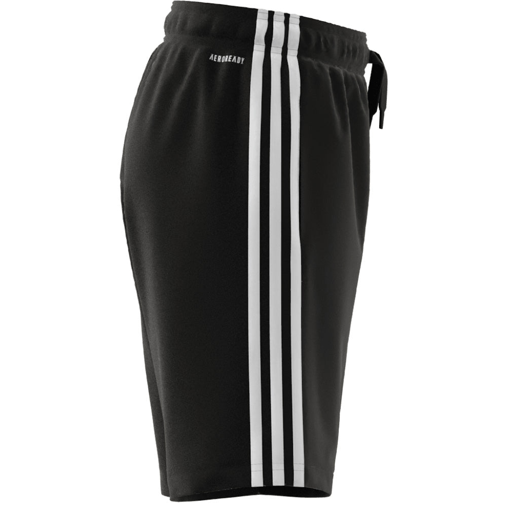 ADIDAS 3S KIDS WOVEN BLACK/WHITE SHORTS