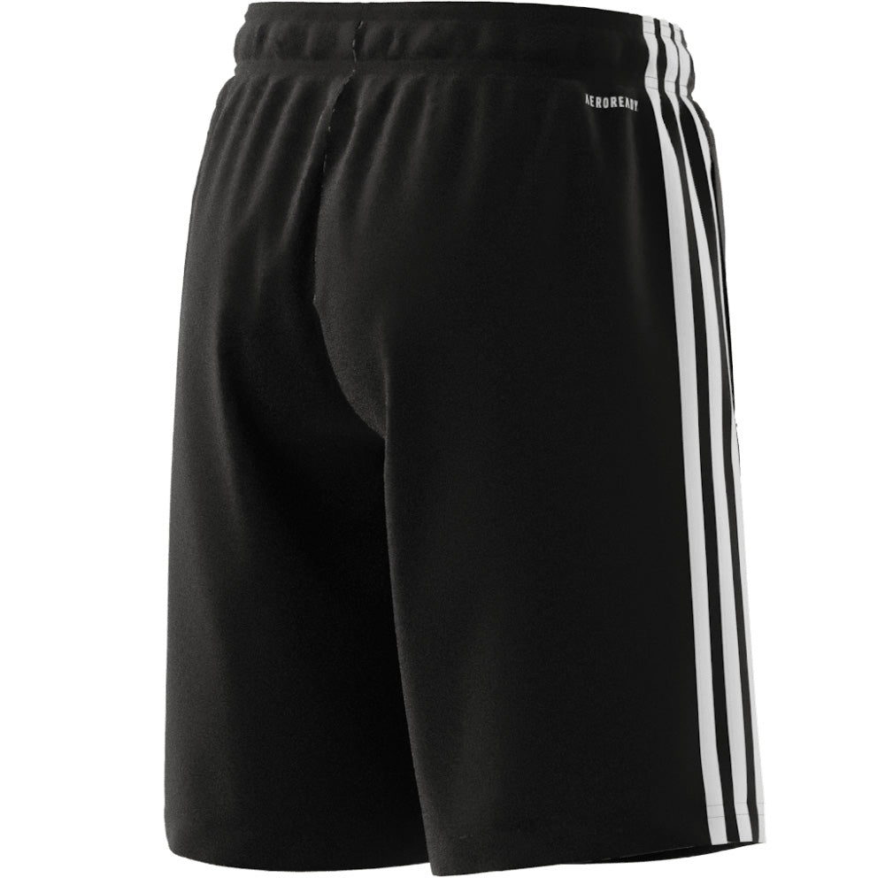 ADIDAS 3S KIDS WOVEN BLACK/WHITE SHORTS