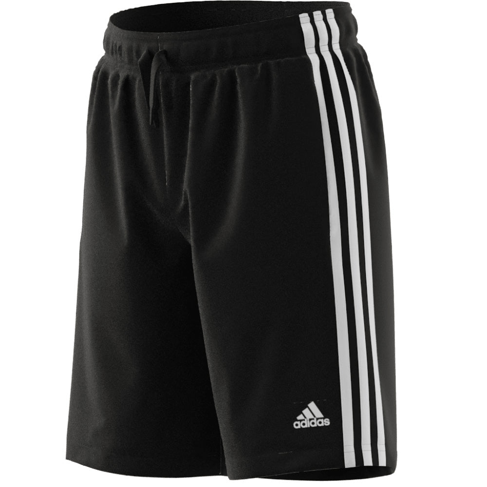 ADIDAS 3S KIDS WOVEN BLACK/WHITE SHORTS