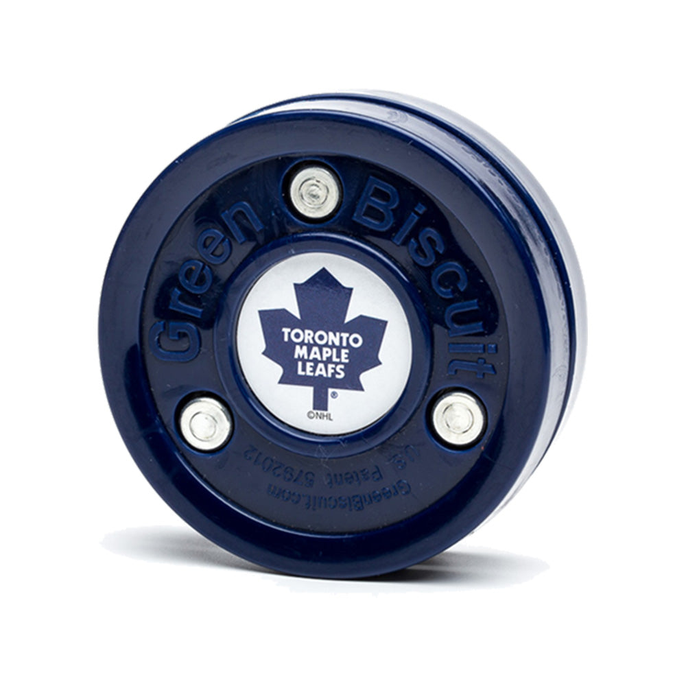 Green Biscuit Nhl Training Hockey Puck