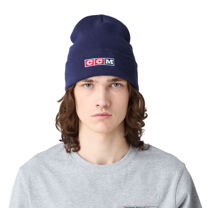 CCM Vintage Washed Adult Blue Beanie