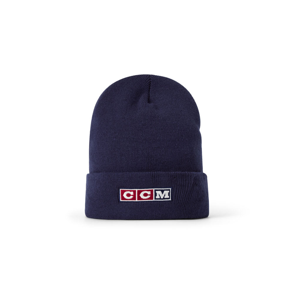 CCM Vintage Washed Adult Blue Beanie