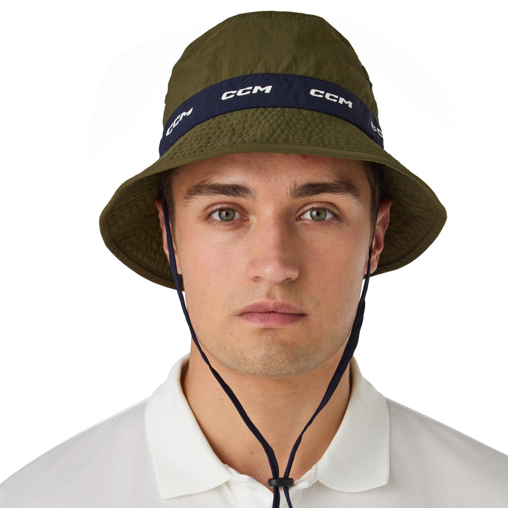 CCM GOLF ADULT GREEN BUCKET HAT