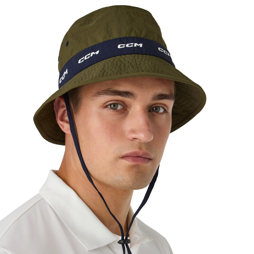 CCM GOLF ADULT GREEN BUCKET HAT