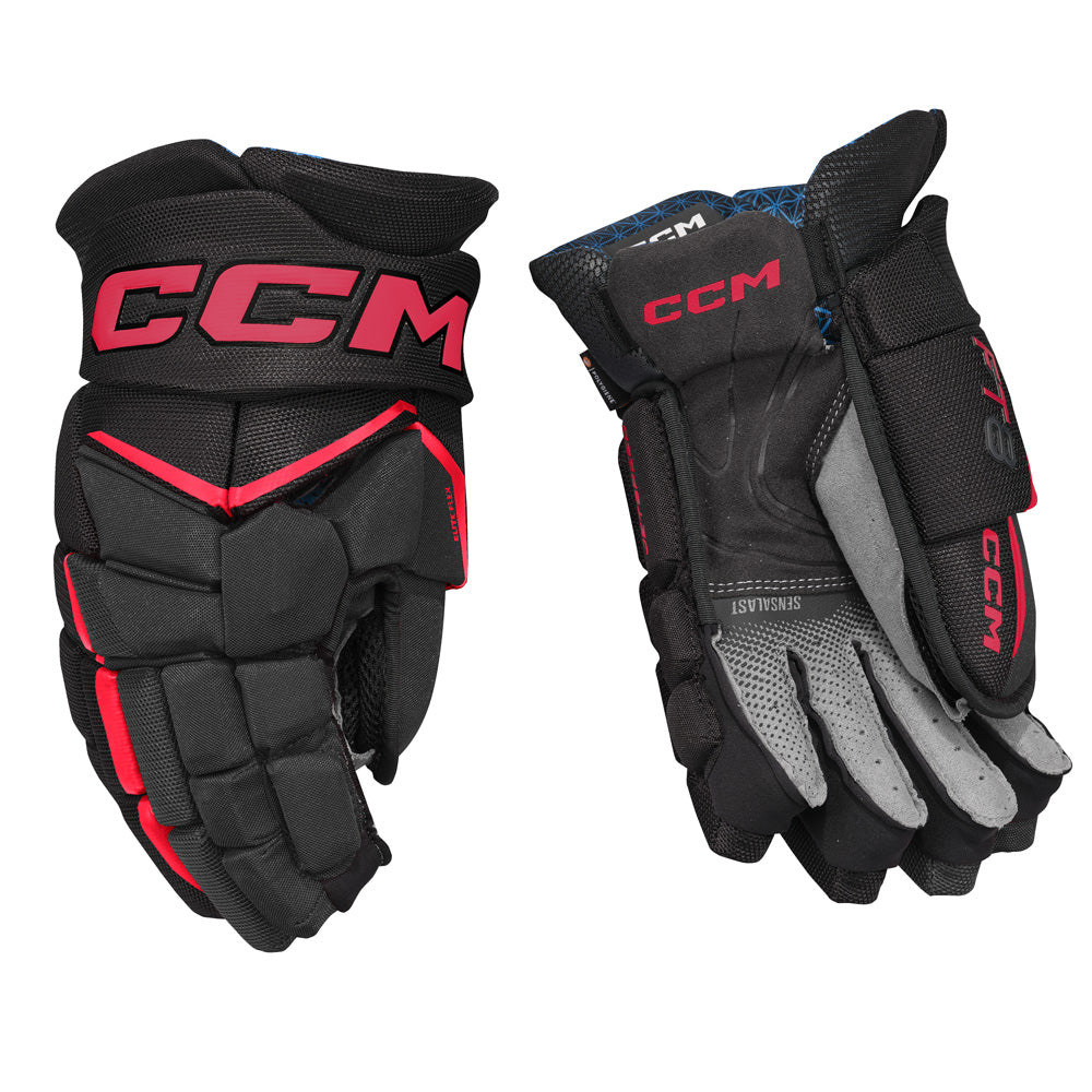 CCM JETSPEED FT8 SENIOR HOCKEY GLOVES