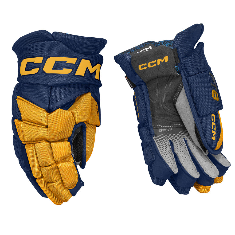 CCM JETSPEED FT8 JUNIOR HOCKEY GLOVES