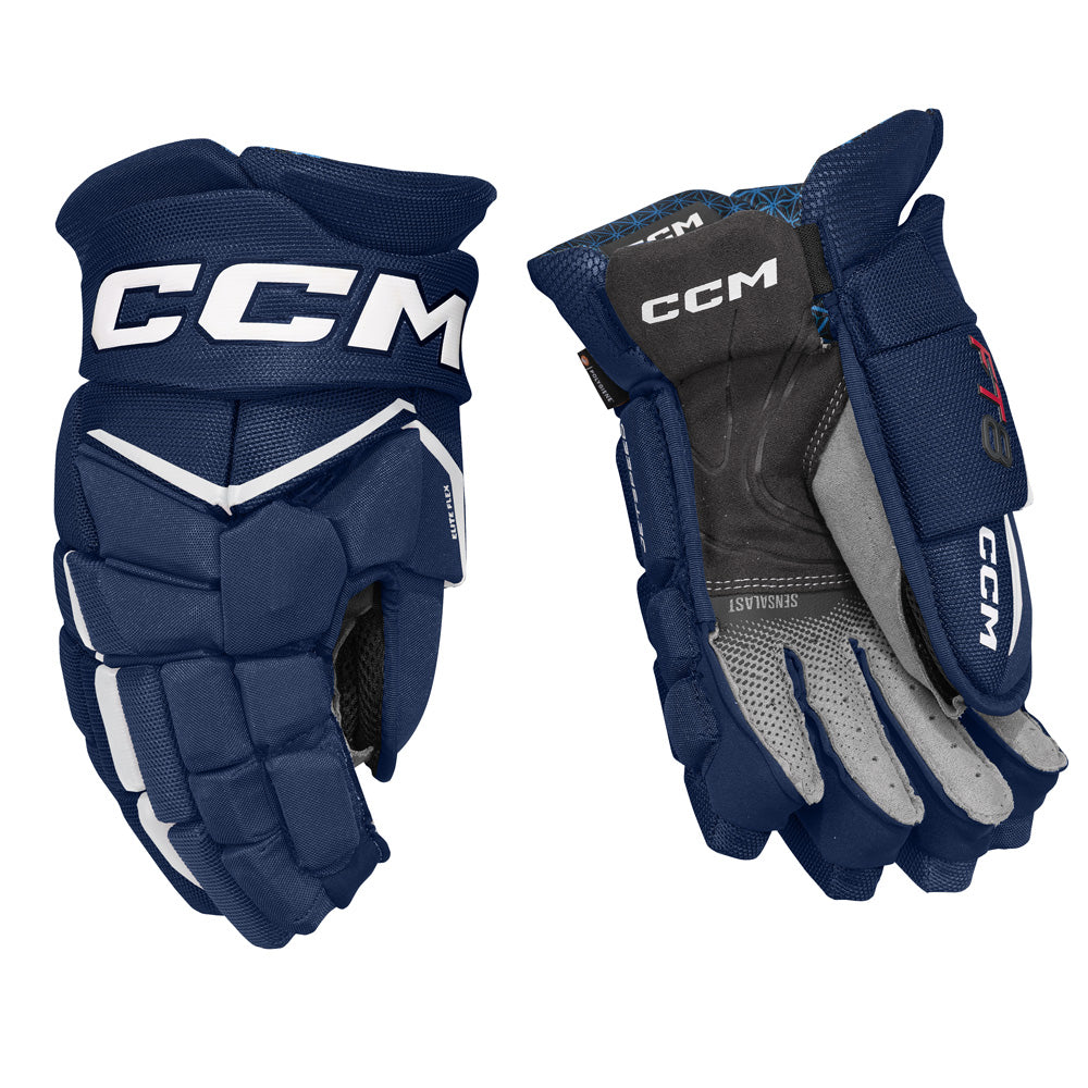 CCM JETSPEED FT8 SENIOR HOCKEY GLOVES