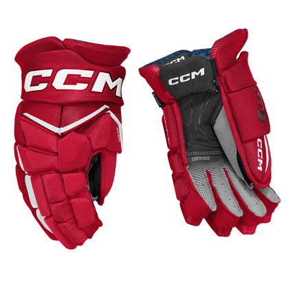 CCM JETSPEED FT8 SENIOR HOCKEY GLOVES