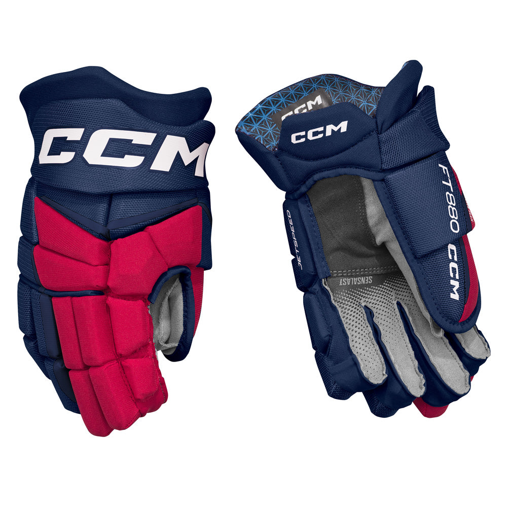 CCM JETSPEED FT880 SENIOR HOCKEY GLOVES