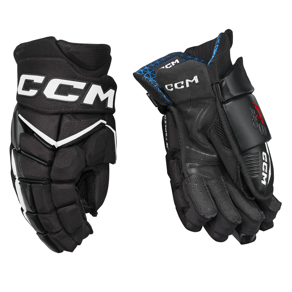 CCM JETSPEED FT8 PRO JUNIOR HOCKEY GLOVES