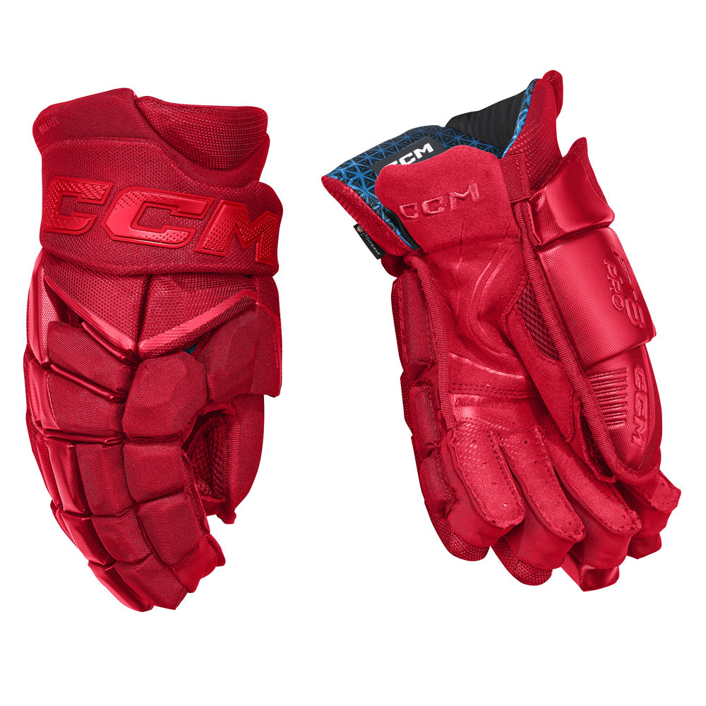 CCM JETSPEED FT8 PRO JUNIOR HOCKEY GLOVES