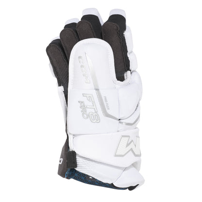 CCM Jetspeed FT8 Pro White Senior Hockey Gloves