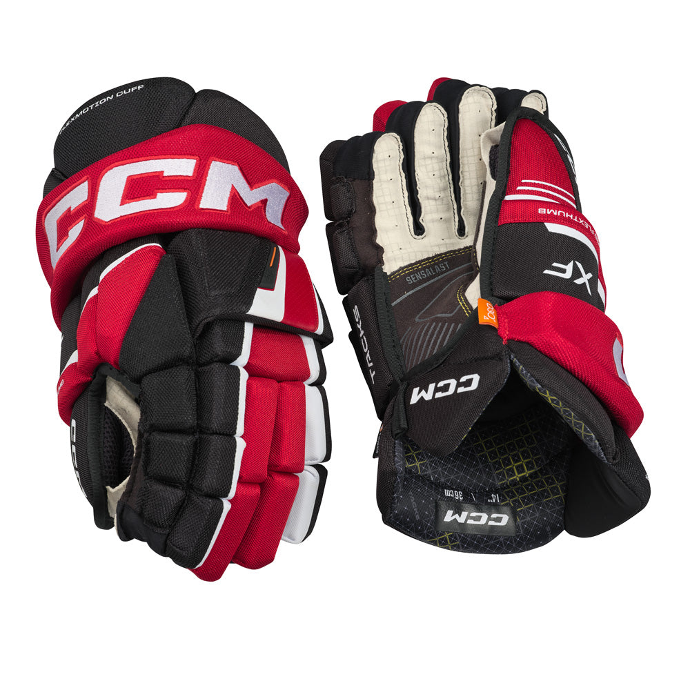 CCM Tacks Xf Junior Hockey Gloves