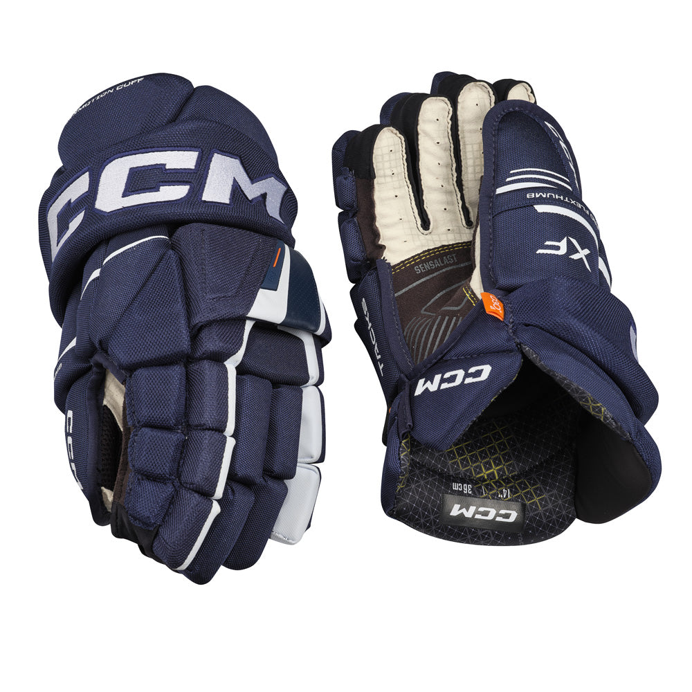 CCM Tacks Xf Junior Hockey Gloves