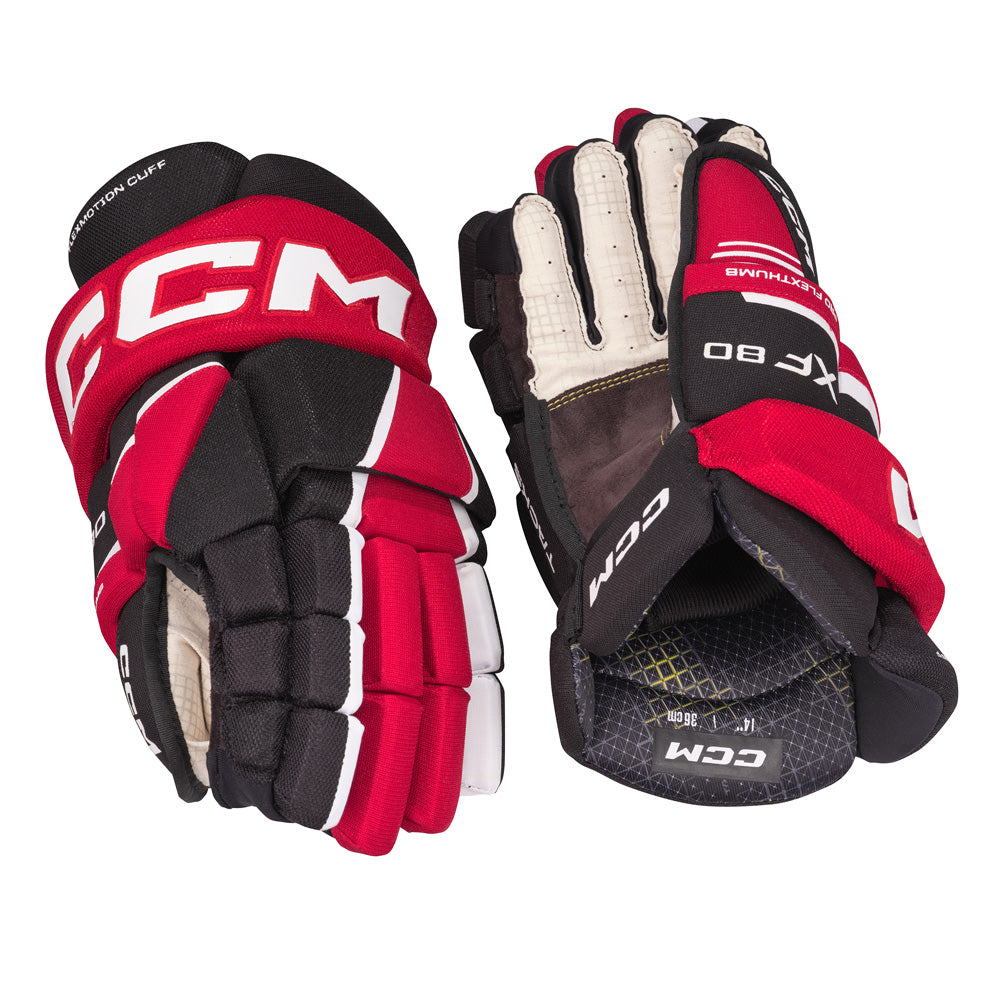 CCM Tacks Xf 80 Junior Hockey Gloves