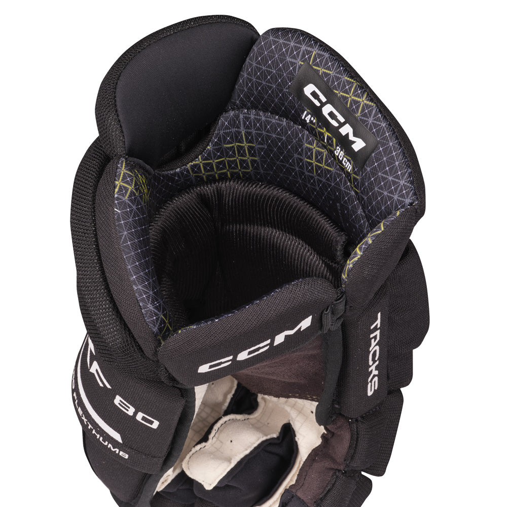 CCM Tacks Xf 80 Junior Hockey Gloves