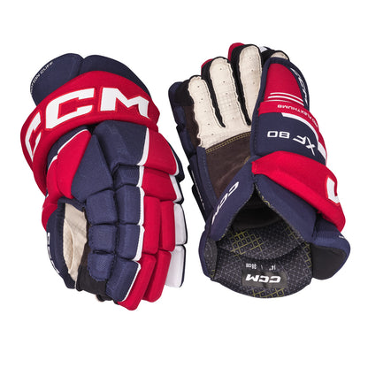 CCM Tacks Xf 80 Junior Hockey Gloves