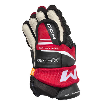 CCM TACKS XF PRO JUNIOR HOCKEY GLOVES