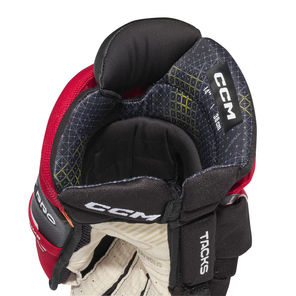 CCM TACKS XF PRO JUNIOR HOCKEY GLOVES