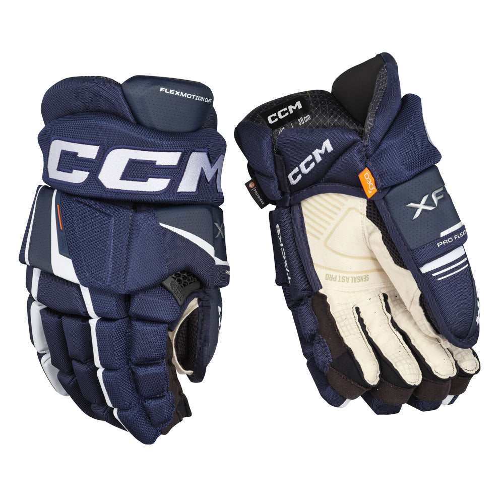 CCM TACKS XF PRO JUNIOR HOCKEY GLOVES