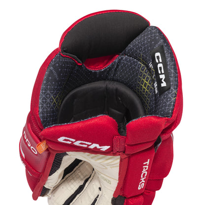 CCM TACKS XF PRO JUNIOR HOCKEY GLOVES