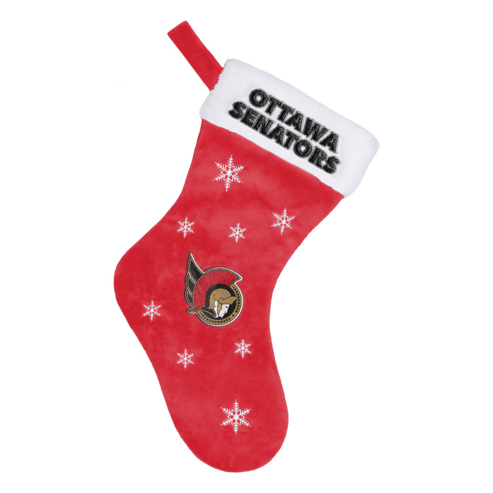 OTTAWA SENATORS SNOWFLAKE STOCKING