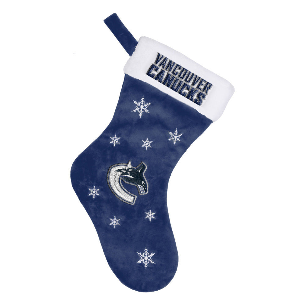VANCOUVER CANUCKS SNOWFLAKE STOCKING