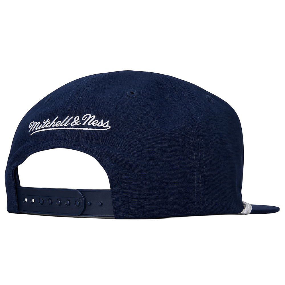 Mitchell & Ness Edmonton Oilers Ascend Navy Snapback Hat