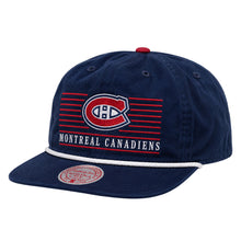 Mitchell & Ness Montreal Canadiens Ascend Navy Snapback Hat