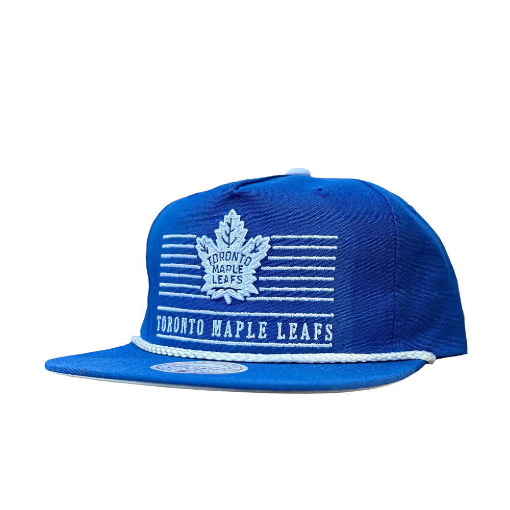 Mitchell & Ness Toronto Maple Leafs Ascend Blue Snapback Hat