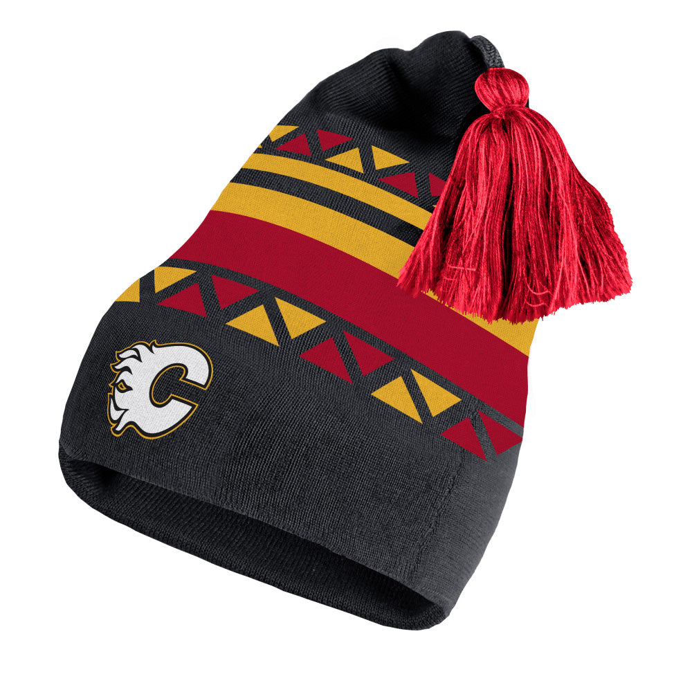 ADIDAS CALGARY FLAMES REVERSE RETRO ADULT BEANIE